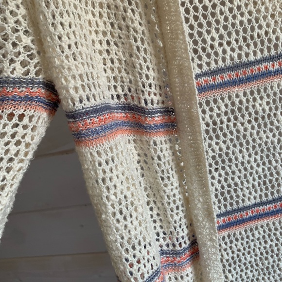 Maurices | Cream Crocheted Duster - Picture 3 of 7